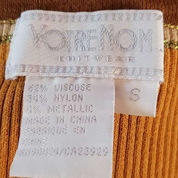 VotreNom Knit Wear Top Size S - Picture 4 of 5